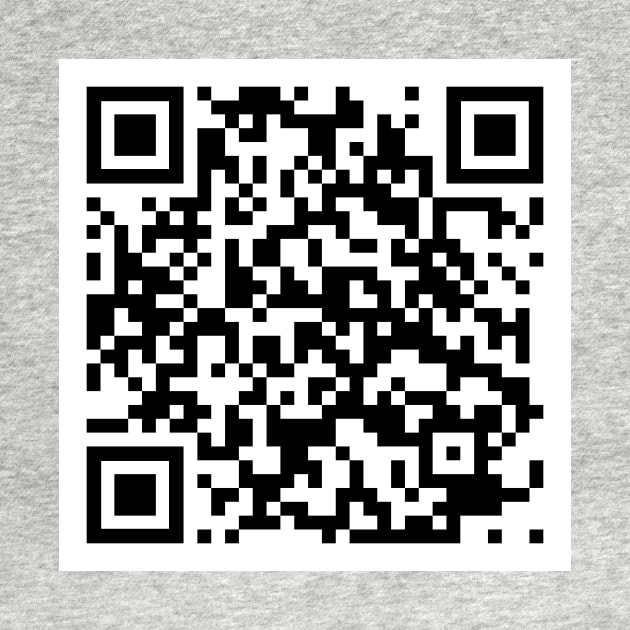 Rick Astley - Never Gonna Give you up QR Code. Rick Roll song by CosmicScare10